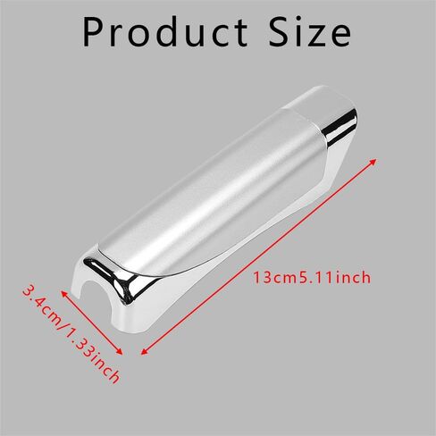 غطاء فرامل اليد للسيارة، غطاء فرامل الانتظار، غطاء فرامل اليد ABS، غطاء مزخرف لفرامل اليد، ملحقات داخلية للسيارات متوافقة مع معظم المركبات (ألياف الكربون الأسود) in Kuwait