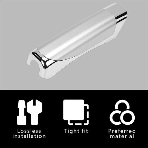 غطاء فرامل اليد للسيارة، غطاء فرامل الانتظار، غطاء فرامل اليد ABS، غطاء مزخرف لفرامل اليد، ملحقات داخلية للسيارات متوافقة مع معظم المركبات (ألياف الكربون الأسود) in Kuwait