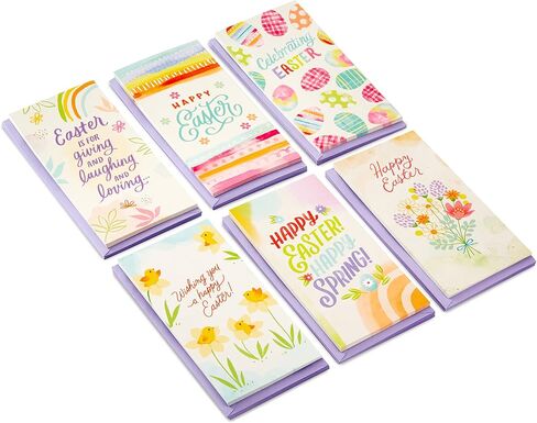 Hallmark Christmas Gift Card Holders or Money Holders Assortment, Cheerful Icons (36 Cards with Envelopes) in Saudi Arabia