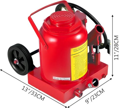 مقبس زجاجة بيست أوتو 50 طن، رافعة أرضية هيدروليكية للسيارة 110000 رطل مع مضخة يدوية هوائية ويدوية، رافعة هوائية رافعة إصلاح شاحنات السيارات الثقيلة in Kuwait