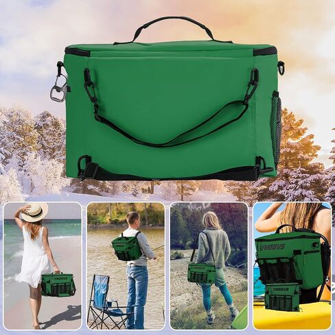 Kayak Cooler,Waterproof Seat Back Cooler for Kayaks,Kayak Accessories Cooler Bag,High Capacity ice Cooler for Kayaking, Fishing,Camping, Beach,with Bottle Opener,Keep Cold All Day in Saudi Arabia