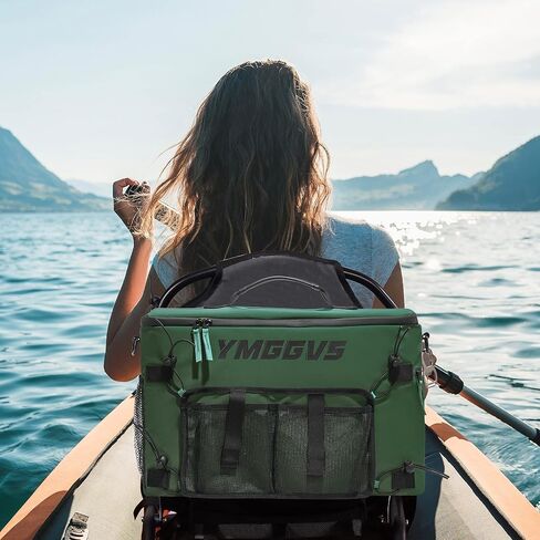 Kayak Cooler,Waterproof Seat Back Cooler for Kayaks,Kayak Accessories Cooler Bag,High Capacity ice Cooler for Kayaking, Fishing,Camping, Beach,with Bottle Opener,Keep Cold All Day in Saudi Arabia