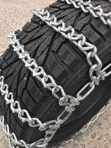 TireChain.com 32X12.50-15ALLOY VBar سلاسل الإطارات ذات الوصلتين in Kuwait