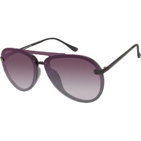 Vince Camuto VC991 Metal 100 ٪ UV Protective Women's Aviator Pilot Giviator Pilot. هدايا فاخرة لها ، 65 ملم