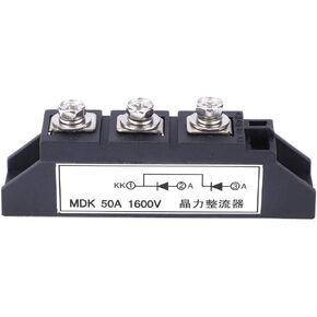 Photovoltaic Anti-Reverse Rectifier, MDK 50A 1600V Bridge Diode Rectifier Module, Diode