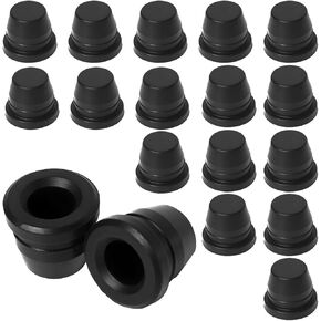 18PCS Car Brake Bleeder Screw Caps, Waterproof Vehicle Brake Bleed Nipple Stem Dust Zerk Covers, Auto Grease Fitting Caps Replacement Accessories, Universal for Motorcycles Trucks