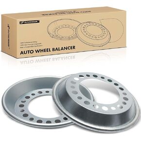 A-Premium 2Pcs Auto Wheel Balancer Compatible with Heavy Duty Trucks Have 477 mm Wheel