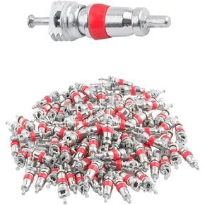 20 PCS Tire Valve Core, Premium TPMS Safe Vehicle Tyre Valve Cores Tool, Valves Stem Core Part Repair Replacement Universal for Most Automotive Air Conditioning Motorcycles