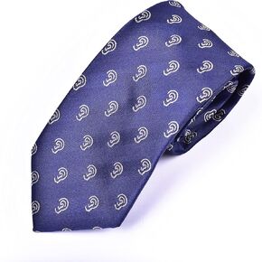 Doctor & Medical Necktie - Pharmacist, Radiology, Oncology Necktie - Doctor Gift, Ears/Ent Navy, One Size