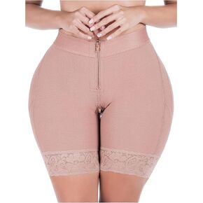 Sonryse 70ZF شورتات الملابس ذات الخصر المرتفعة حزام للسيطرة على النساء Calzones Fajas Colombianas