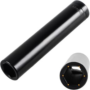 سميكة 40CR الصلب إضافية عميقة 3/4 "مقبس 1/2" محرك أقراص 6 نقاط القفص قفص المقبس أداة إزالة أداة الإزالة المتوافقة مع الفرامل هواء الشاحنة مع 800921 تحرير القفص الترباس