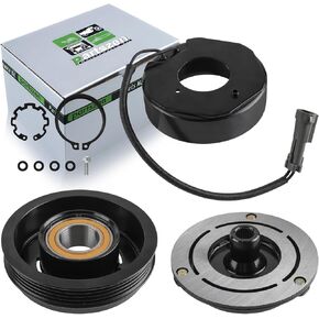 19130450 AC Compressor Clutch Kit Fit for GMC Sierra 1500 2500 3500 Yukon Savana for Chevy Silverado Express Avalanche Suburban for Cadillac Escalade ESV EXT for Hummer H2 H3 H3T 2000-2014