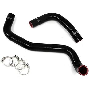 HPS 57-1302-BLK-2 Black Silicone Radiator Coolant Hose Kit