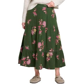 Toad&Co Marigold Tiered Midi Skirt