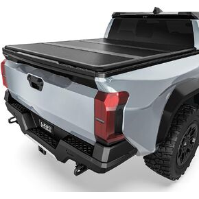 LEDKINGDOMUS Soft Roll-Up Truck Bed Cover Fits for Toyota Tacoma 2024-2025 (Excl. Trail Edition) | 5' (60.5") Bed