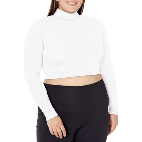 Capezio Women's Turtleneck Long Sleeve Top