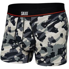 SAXX Underwear Co. Men's Underwear with Pouch Non-Stop Stretch Cotton Boxer Brief Fly