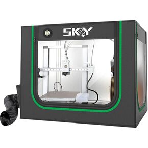 حاوية طابعة ثلاثية الأبعاد 2 في 1 مع صندوق تخزين مزود بإضاءة LED، ومقياس رطوبة حراري، وغطاء واقي مقاوم للحريق والغبار، ودرجة حرارة ثابتة 820*600*720 مم لمختبر Bambu Lab A1، وA1 Mini، وسلسلة Ender3، وEnder3 Neo in Kuwait