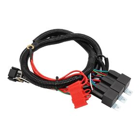 ترقية مروحة كهربائية مزدوجة متوافقة مع GM Silverado Silverado Tahoe Sierra Yukon 1999-2006 ECU Control 7L5533A226T