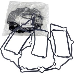 OEM Parts 11127587804 N54 N55 Valve Cover Gasket Kit Compatible with 2006-2019 BMW 1 2 3 4 5 6 7 Series X3 X4 X5 X6 135i 235i 335i 435i 535i 740i 3.0L Engine Valve Cover Seal, N54B30 N55B30 PAWODIKE
