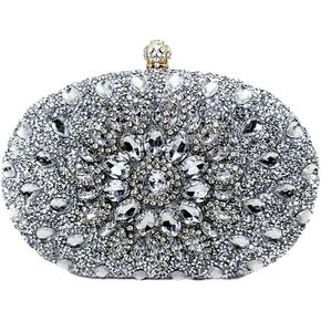 Evening Bags for Women Sparkly Rhinestone Clutch Purses Luxury Handbags for Weddings Formal Prom Party 2025