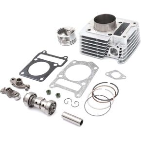 150cc 57MM Big Bore Cylinder Rocker Arm Camshaft Ring Kit Fit for Yamaha TTR125 2000-2004 Fit for TTR125E 2003-2009 Fit for TTR125L 2011