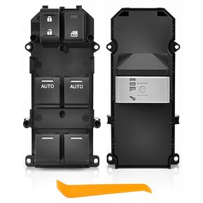 Master Power Window Switch Driver Side Compatible with 2013-2017 Honda Accord EX EX-L Touring, Replace# 35750-T2A-A01, 35750-T2A-A11