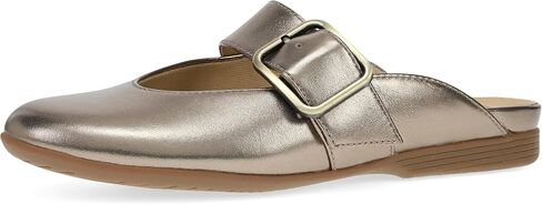 Dansko Lotus Mule Mary Jane Flats for Women - Arch Support, Soft Leather, Adjustable Buckle, All-Day Comfort, Quality Construction in Saudi Arabia