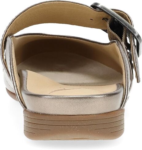 Dansko Lotus Mule Mary Jane Flats for Women - Arch Support, Soft Leather, Adjustable Buckle, All-Day Comfort, Quality Construction in Saudi Arabia
