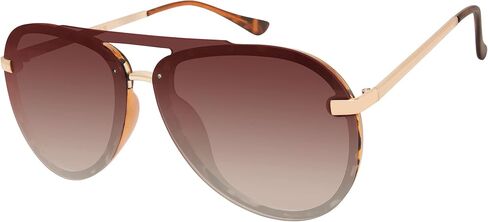 Vince Camuto VC991 Metal 100 ٪ UV Protective Women's Aviator Pilot Giviator Pilot. هدايا فاخرة لها ، 65 ملم in Saudi Arabia