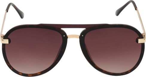 Vince Camuto VC991 Metal 100 ٪ UV Protective Women's Aviator Pilot Giviator Pilot. هدايا فاخرة لها ، 65 ملم in Saudi Arabia