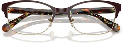 COACH Women's Hc5176 Rectangular Prescription Eyewear Frames in Saudi Arabia