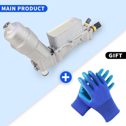 Upgraded Full Aluminum Oil Cooler Oil Filter Housing,for Dodge Charger Durango Challenger Journey, for Chrysler 200 300, for RAM ProMaster, for Jeep Wrangler Grand Cherokee, Replace 926-959 in Saudi Arabia