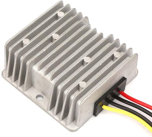 Power Adapter Voltage Booster, 18-36V to 24V ± 0.25 Step UP/Down Converter, Waterproof DC/DC Voltage Regulator Module Power Converter Transformer for Car Truck Vehicle Boat (6A) in Saudi Arabia