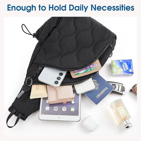 G4Free Casual Crossbody Bag Sling Daypack for Women Lightweight Backpack Fashionable Chest Bag for Daily Outings in Saudi Arabia