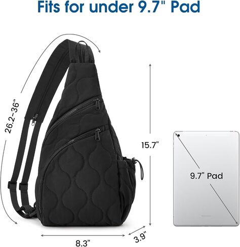 G4Free Casual Crossbody Bag Sling Daypack for Women Lightweight Backpack Fashionable Chest Bag for Daily Outings in Saudi Arabia