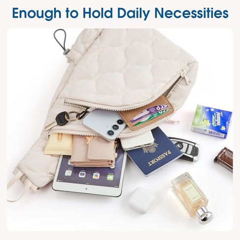 G4Free Crossbody Bag Bag Sling Daypack للنساء حقيبة صدر ذات وزن خفيف للوزن لظهرها للنزهات اليومية in Saudi Arabia