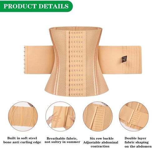 الخصر Cincher بطن البطن السيطرة على ملهى الأطفال يلفون مشد حزام الخصر المشعب للنساء in Kuwait