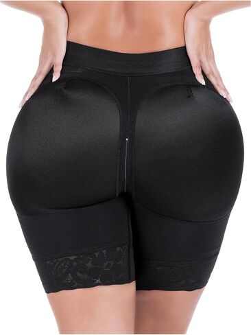 Sonryse 70ZF High Waisted Shapewear Shorts Girdle Tummy Control for Women Calzones Fajas Colombianas in Kuwait