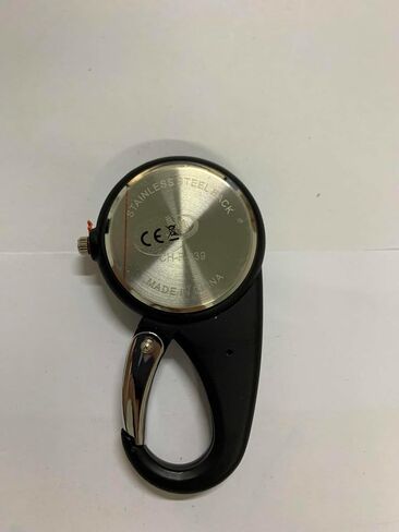 JewelryWe Men Women Clip Watch Mini Microlight Watch Analog Quartz Backpack Buckle Belt Fob Watch for Rock Climbing Doctors Nurses Chefs in Saudi Arabia