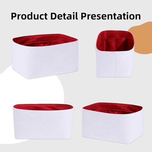 DGAZ Lightweight Purse Organizer Insert for Goyard Hobo Bag,silk and DupontPaper handbag inner for Luxury Bags(Craie,Hobo Bag) in Saudi Arabia