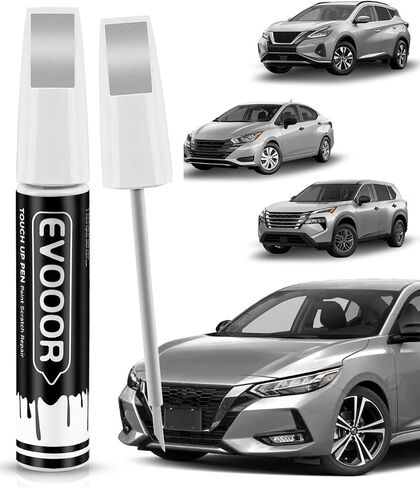 QAB Pearl White Tricoat Touch Up Paint Compatible with Nissan Exact Match 2 in 1 Touch up Paint for Chips and Nicks Repair in Saudi Arabia