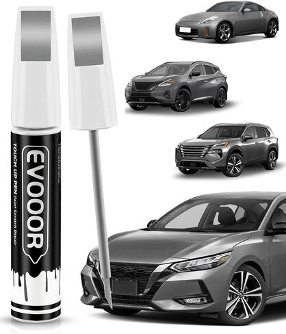 QAB Pearl White Tricoat Touch Up Paint Compatible with Nissan Exact Match 2 in 1 Touch up Paint for Chips and Nicks Repair in Saudi Arabia