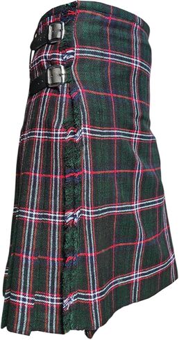 Kilt for Men Scottish Tartan Mens Kilt Highland Leather Straps in Kuwait