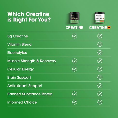 Optimum Nutrition Creatine Monohydrate بالإضافة إلى مسحوق ، Passionfruit Orange Passionfruit ، مزيج من الكرياتين النكهة مع الشوارد للترطيب ، الفيتامينات المضافة ، 40 حصص ، 360 جرام (قد تختلف العبوة) in Kuwait