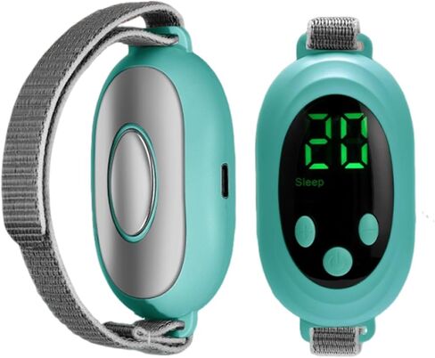 جهاز تخفيف القلق - مساعدات النوم المحمولة مع نبض التردد المنخفض ، والعلاج الدقيق المحمول للتخفيف من الأرق وتخفيف الإجهاد ، قابلة لإعادة الشحن (أبيض ، 1pcs) in Kuwait