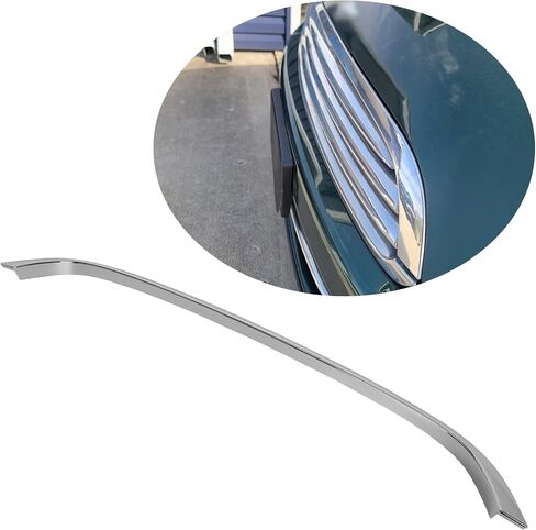Hecasa Grill Hood Trim صب متوافق مع 2007-2015 Mini Cooper R55 R56 R59 R59 MC1235100 ، 51132751040 Chrome Grille Trim in Kuwait