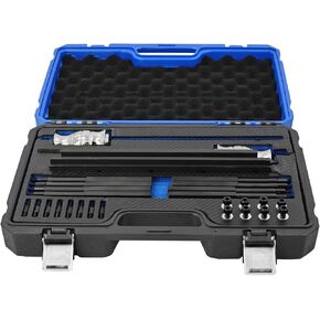 EN-51146 GM-51146 Fuel Injector Disassembly Tool EN-51146-100 EN-51146-150 Rail Assembly Replacer Master Tool Kit for GM Opel, Buick, Vauxhall & MG 1.0L, 1.4L, 1.5T, 1.6L Engines EN-51146-100