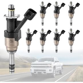 Fuel Injectors, FIT Chevrolet Silverado 1500 2500 2014-2018, Tahoe 2015-2018, Suburban 2015-2018, Cheyenne 5.3L 2014-2018, GMC Sierra 1500 4.3L 5.3L 2014-2018, Yukon/Yukon XL 5.3L 2015-2018, 12668390