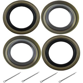 Replace 010-019-00 Trailer Axle Hub Wheel Grease Seals ID 1.719" OD 2.565" Width 0.5" Fits Dexter 3500lb Spindles #84 RV Axle 171255TB 10-19（4pack）